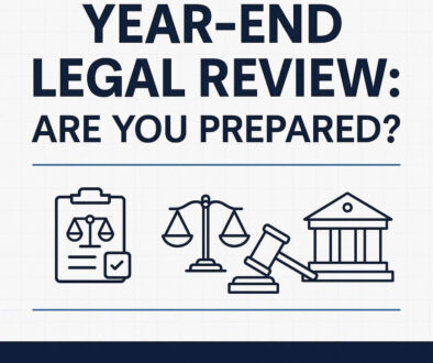 Business legal checklist representing year-end contract, compliance, and licensing review for Florida small businesses
